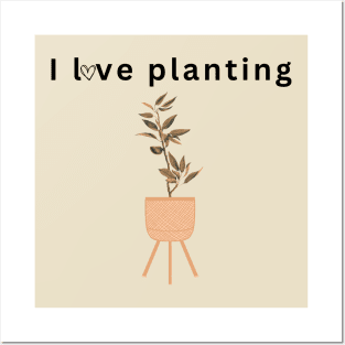 I love planting Posters and Art